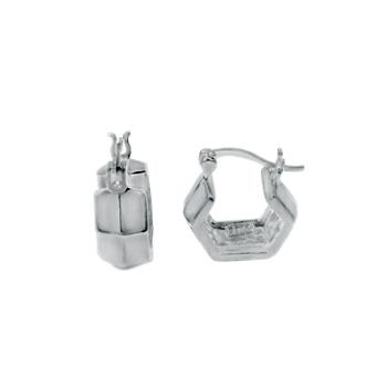 Sterling Silver High Polish Earrings